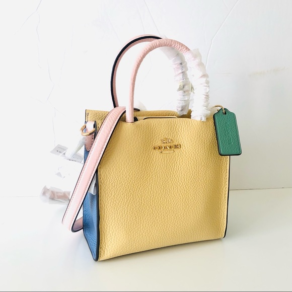 mini cally crossbody in colorblock